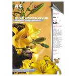 Лист А4 обложечный, бумажн. кожа 230 г/м. темно-коричневый кофе 7924