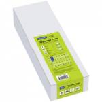 Гребенка 6 мм. д/переплета OfficeSpace РС6998 прозрачн. 100 шт.