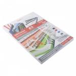 Лист А3 обложечный,  бумажн. кожа белый 100л 8255