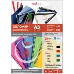 Лист А3 обложечный,  бумажн. лён 230 г/м. белый 8332