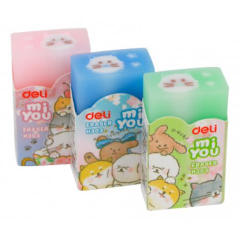 Ластик Deli MiYou прямоугольный ЕН303 Ластик Deli MiYou прямоугольный ЕН303