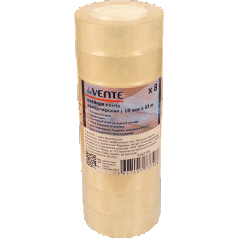 Скотч 18 мм х33 м deVENTE 4162705