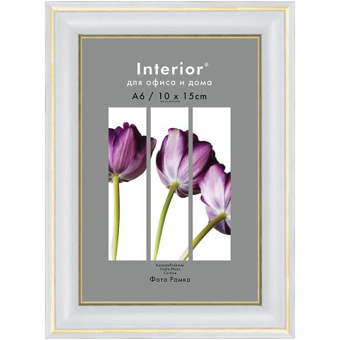 Фоторамка 10х15 Interior Office пластик молоко 281 Фоторамка 10х15 Interior Office пластик молоко 281