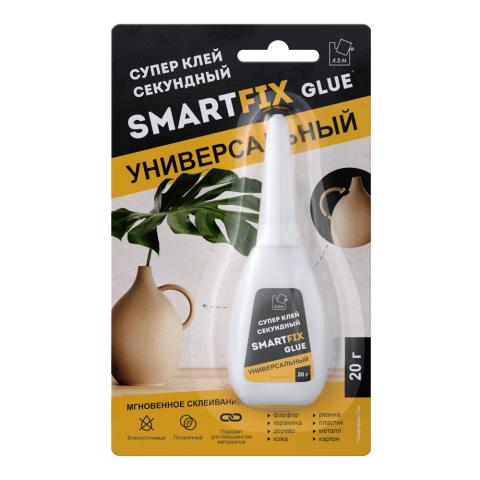 Клей-супер 20 гр SmartFix Glue A.D.M. GHS201B Клей-супер 20 гр SmartFix Glue A.D.M. GHS201B