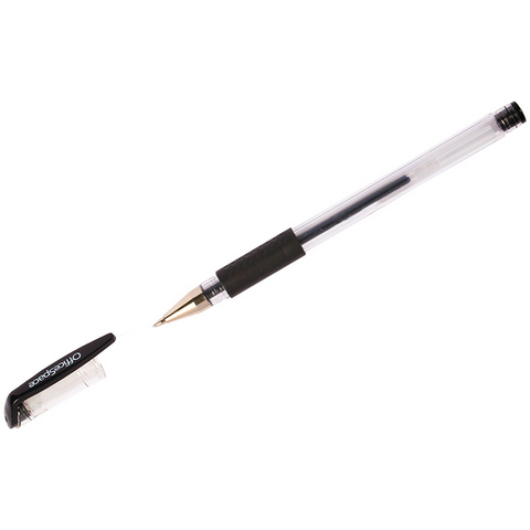 Ручка гелевая OfficeSpace 0,5 черная 1331