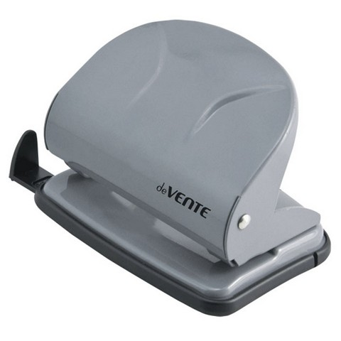 Дырокол 20 л. deVENTE.Liquid Metal 4020322 серый