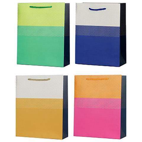 Пакет подарочный deVENTE 9041142 Dots (26*32 см)