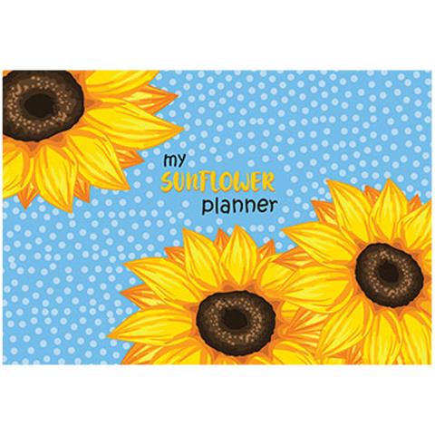 Ежедневник-планнер А6+ Подсолнухи С1171-37