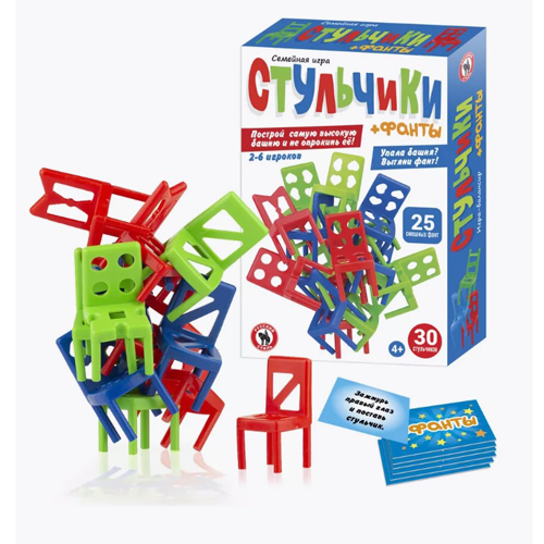Игра Стульчики+Фанты 30шт 04632 ЧЗ