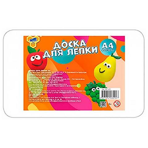 Доска для лепки А4 Пчелка белая ДЛ-411 Доска для лепки А4 Пчелка белая ДЛ-411