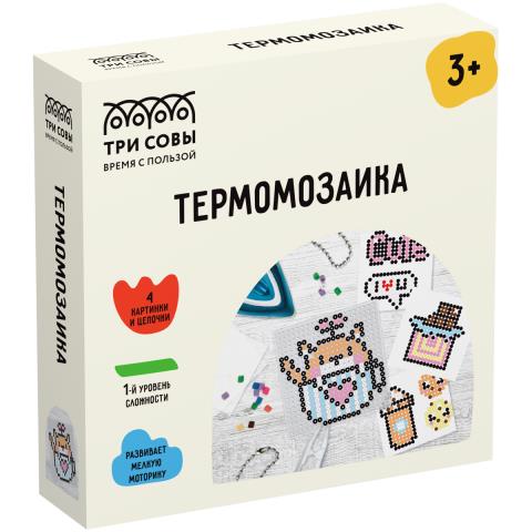 Термомозайка Три совы Котик Thb_55655 Термомозайка Три совы Котик Thb_55655