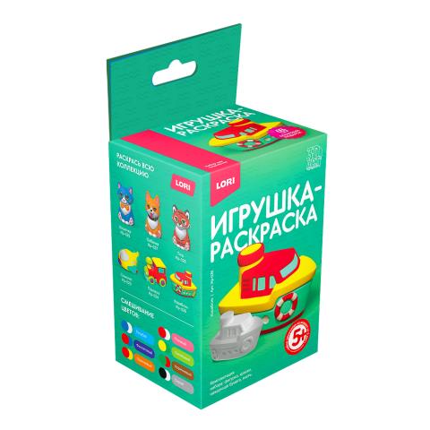 Раскраска-игрушка Ир-026 Кораблик Раскраска-игрушка Ир-026 Кораблик
