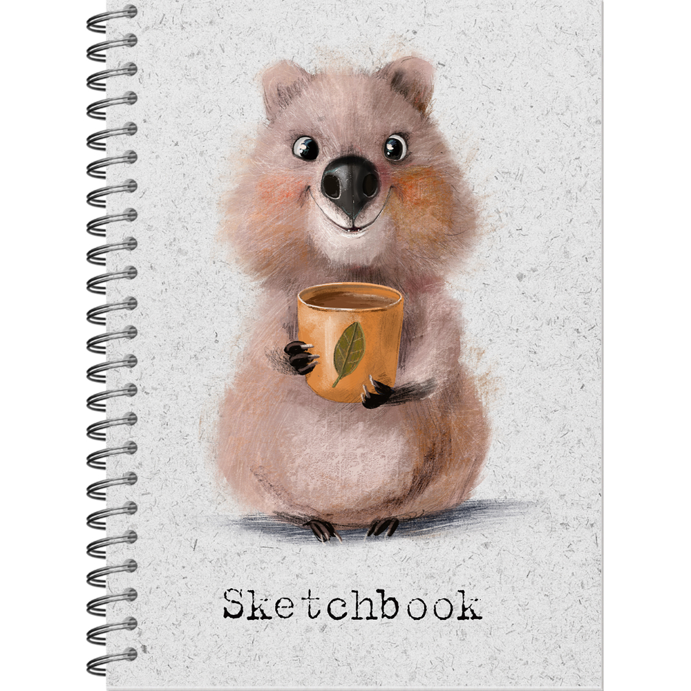 Скетчбук А5 60 л. Куока кофеман 25097