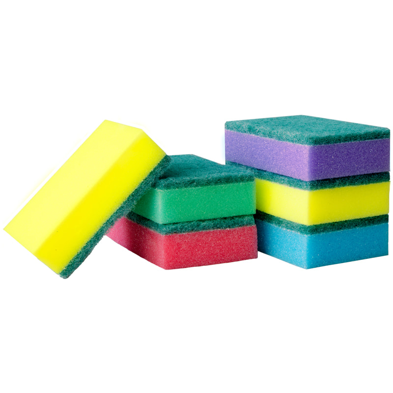 Губка д/посуды OfficeClean 10 шт. 281459 Губка д/посуды OfficeClean 10 шт. 281459