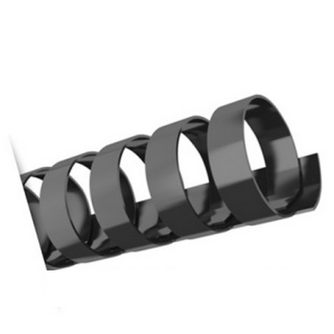 Гребенка 51 мм. д/переплета черный 50 шт. 500л.