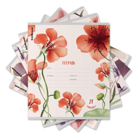 Тетрадь 24 л. (линия) ErichKrause Mystic Flowers 60583 /10 Тетрадь 24 л. (линия) ErichKrause Mystic Flowers 60583 /10