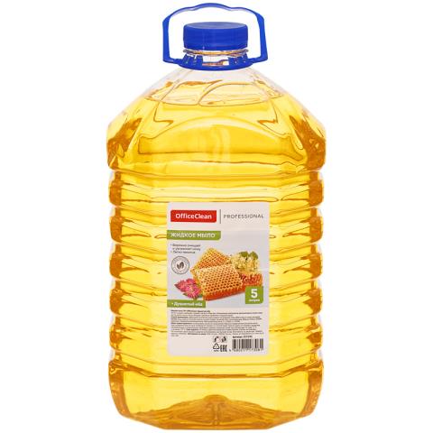 Мыло жидкое OfficeClean Душистый мед 5 л. ПЭТ 257291 Мыло жидкое OfficeClean Душистый мед 5 л. ПЭТ 257291