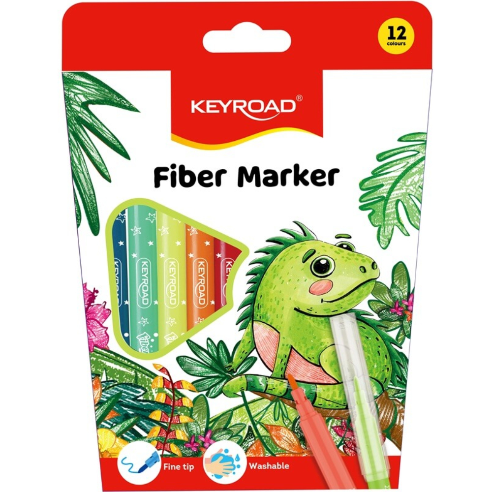 Фломастер 12 цв. KEYROAD KR971587