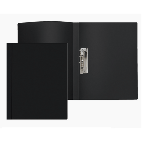 Папка с бок. зажимом Attomex 3110404 черный