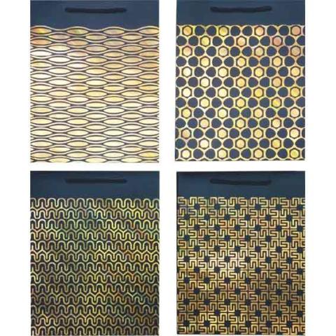 Пакет подарочный deVENTE 26х32 Black&Gold 9041410