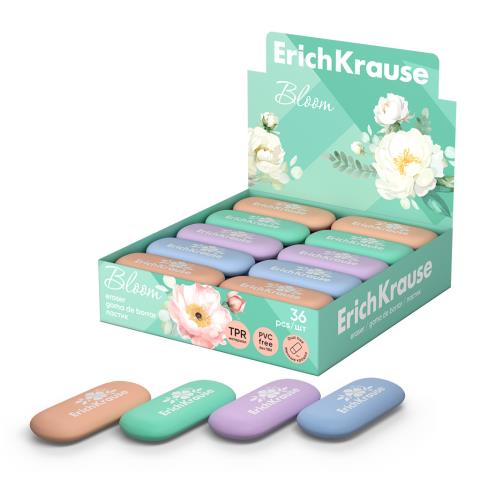 Ластик ERICH KRAUSE Pastel Bloom 60772 Ластик ERICH KRAUSE Pastel Bloom 60772