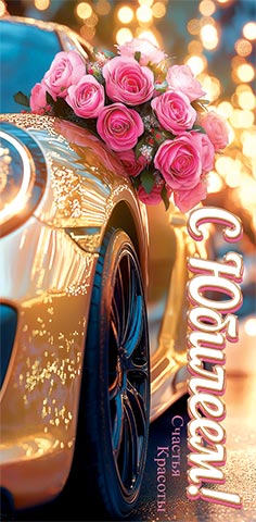 2-16-3081А Конверт для денег С юбилеем!