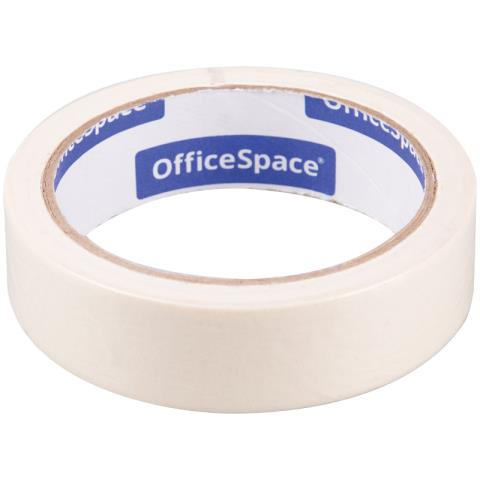 Скотч малярный 25 мм х25 м OfficeSpace ШК КЛ_18612