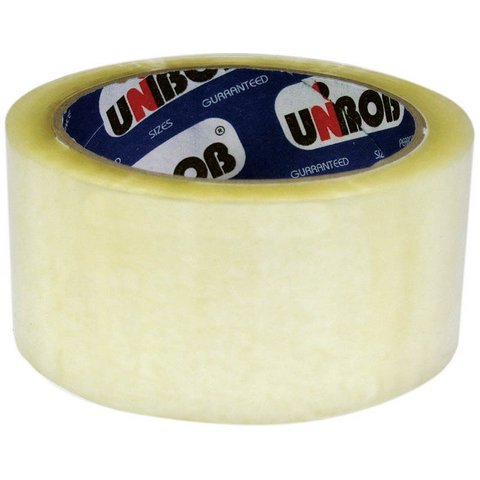 Скотч 48 мм х 66 м UNIBOB600 прозрачный 6/36 29341 45 мкм