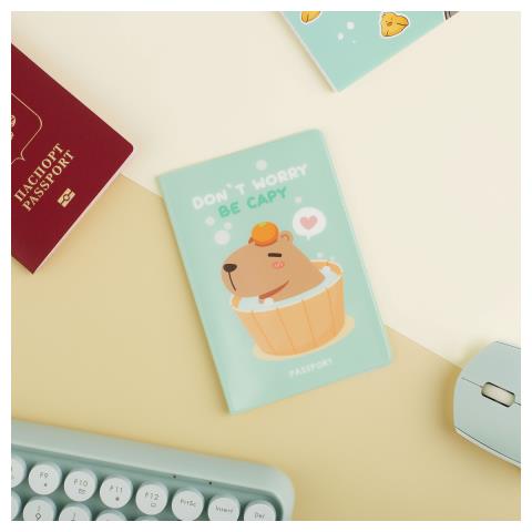 Обложка д/паспорта Meshu Capybara MS_55718 Обложка д/паспорта Meshu Capybara MS_55718