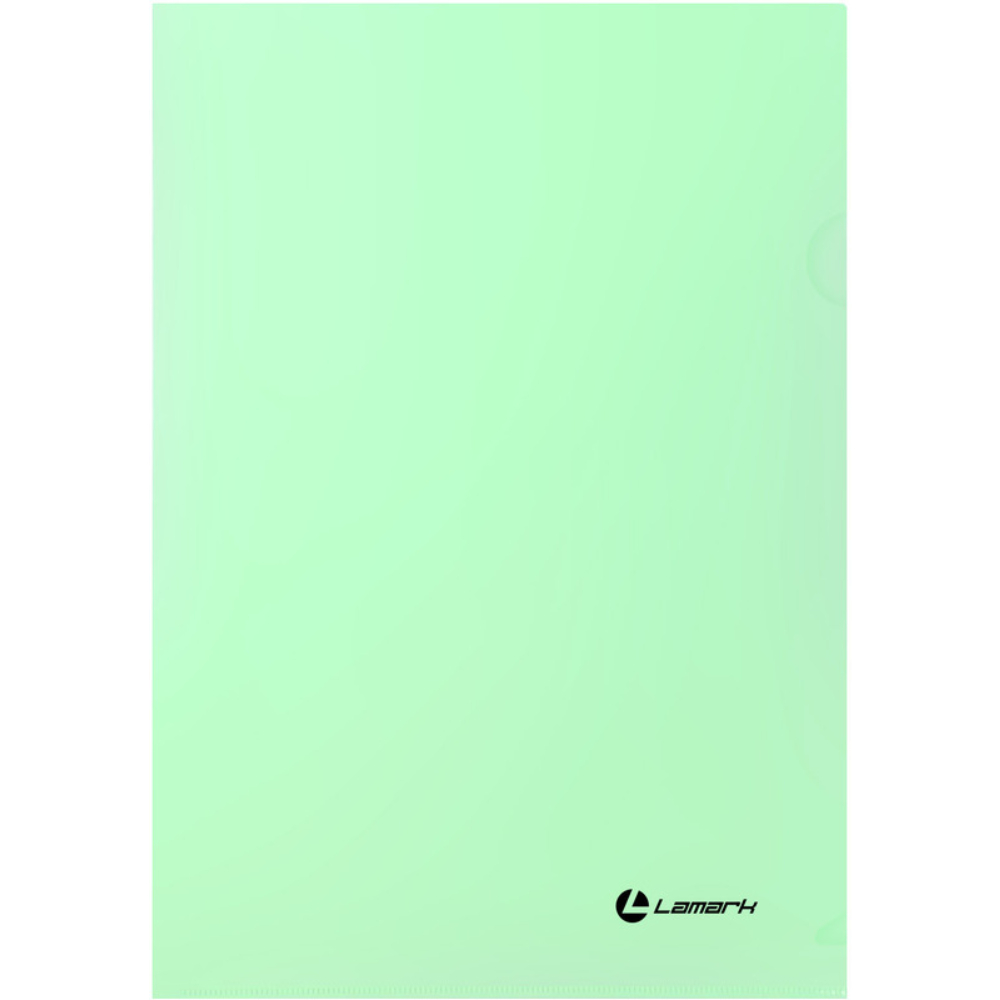 Папка-уголок А4 Lamark70 ПАСТЕЛЬ мятный LF0070-MT