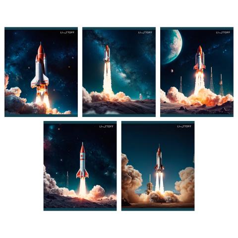Тетрадь 48 л. (клетка) К-Э Космическая одиссея ТК489101 Тетрадь 48 л. (клетка) К-Э Космическая одиссея ТК489101