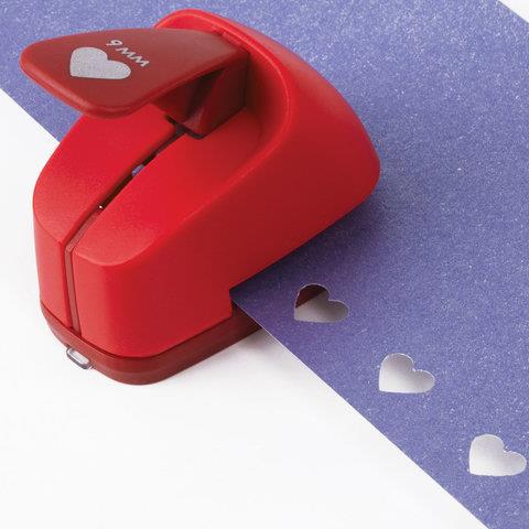 Дырокол фигурный 9 мм Сердце 227146