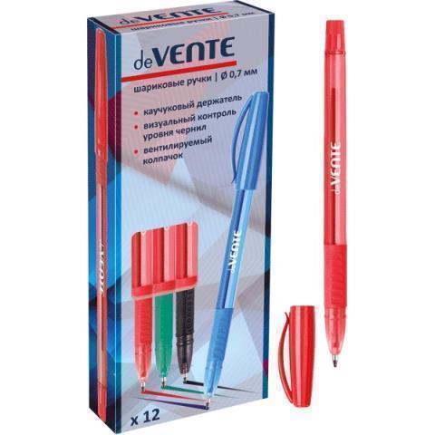 Ручка шариковая deVENTE 5073331 0,7 рез. держатель красная