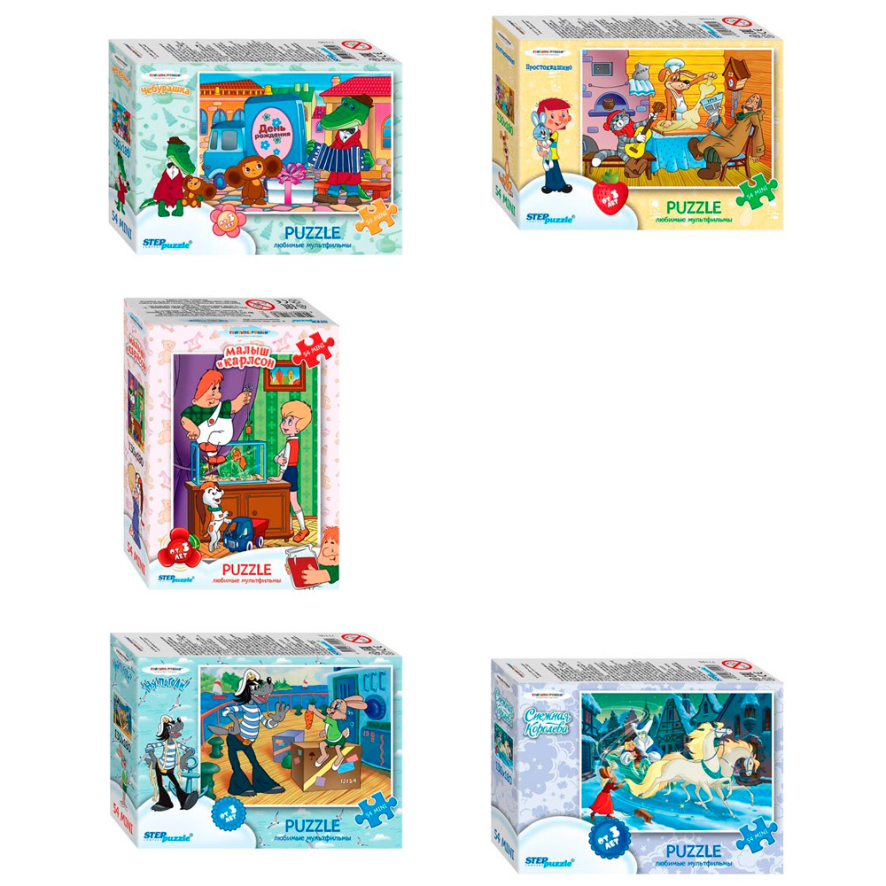 Пазлы 54 эл. Мультгерои 2 71196