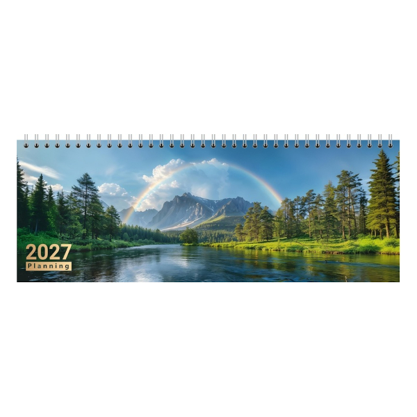 Планинг Lamark02913 Радуга 106*295мм 56л. 2027