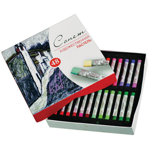 Пастель сухая худож. 48 цв. Сонет 7141242 Пастель сухая худож. 48 цв. Сонет 7141242