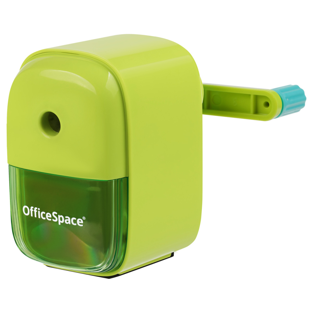 Точилка механич. OfficeSpace зелёная SH67034