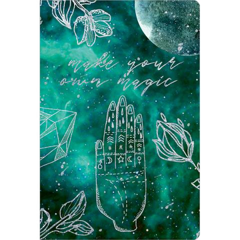 Блокнот-бизнес А6 96 л. Лунная мистерия 3166 тв. обл.