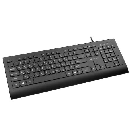 Клавиатура Оклик 155M USB slim черный 1678057 Клавиатура Оклик 155M USB slim черный 1678057