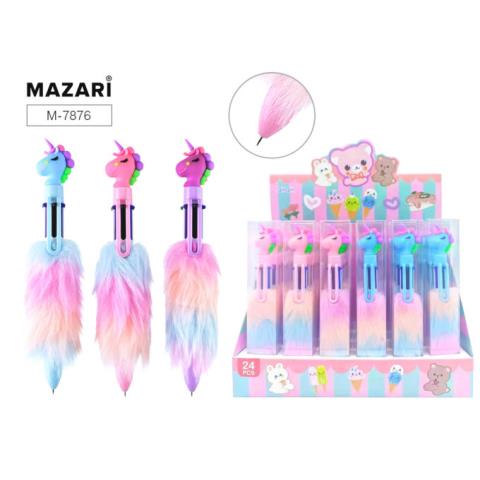 Ручка 10-ти цв. Капибара 2203-3