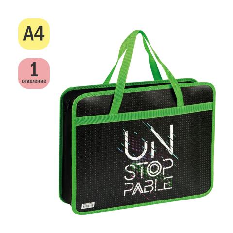 Папка с ручками А4 ArtSpace Unstopable ПМ-А4-25 49862 Папка с ручками А4 ArtSpace Unstopable ПМ-А4-25 49862