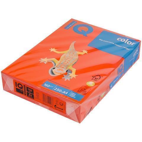 Бумага ксер. А4 250 л. 160 гр. IQ intensive коралл.-красный CO44 Бумага ксер. А4 250 л. 160 гр. IQ intensive коралл.-красный CO44