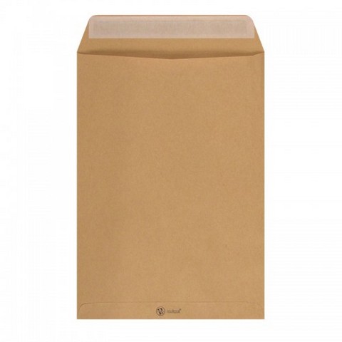 Пакет почтовый 229х324 крафт стрип 161150