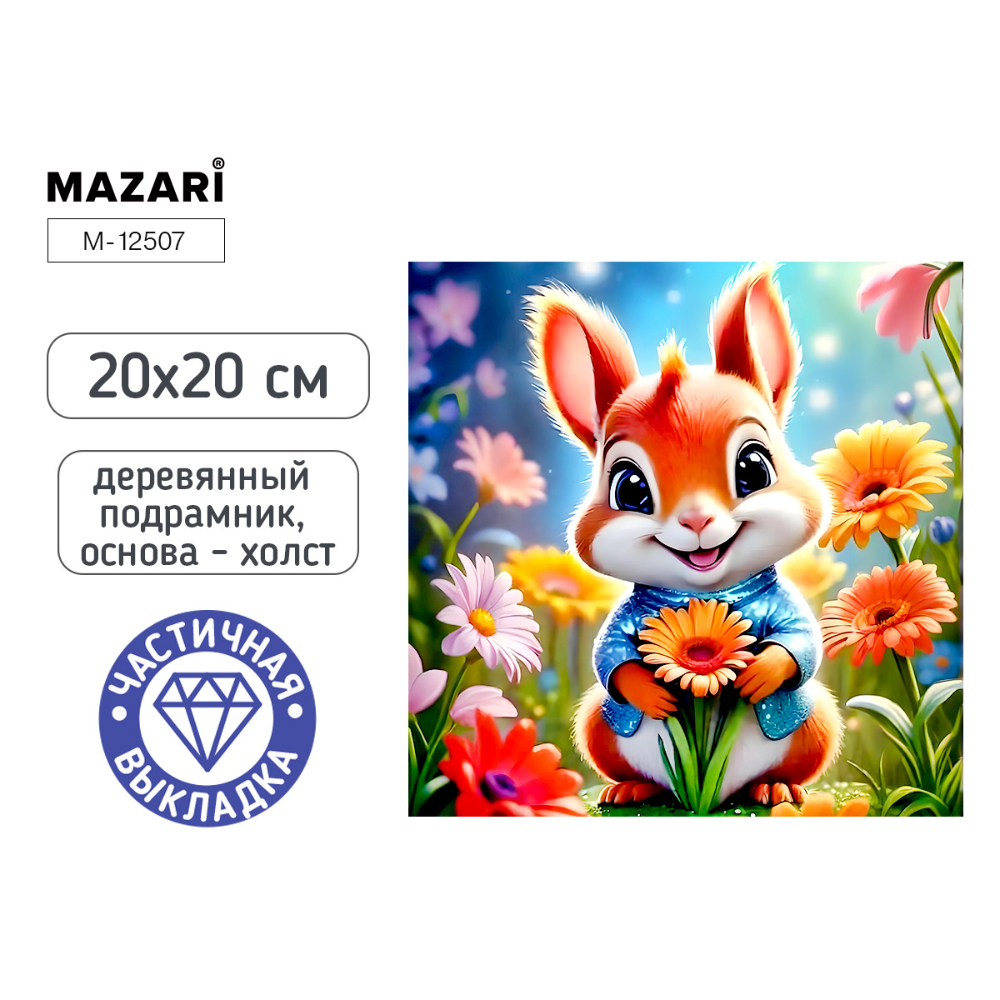 Мозаика алмазная 20х20 Белка М-12507