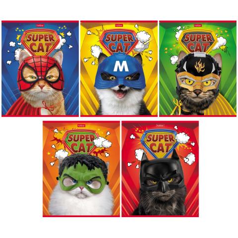 Тетрадь 48 л. (клетка) Хатбер Supercat 48Т5В1 Тетрадь 48 л. (клетка) Хатбер Supercat 48Т5В1