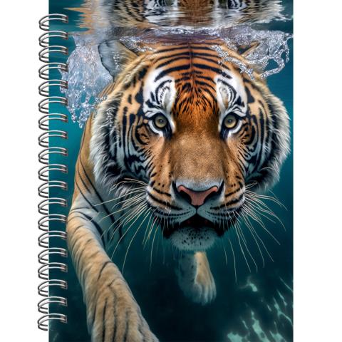 Блокнот-бизнес А6 80 л. (спираль) Хищная красота БК680281