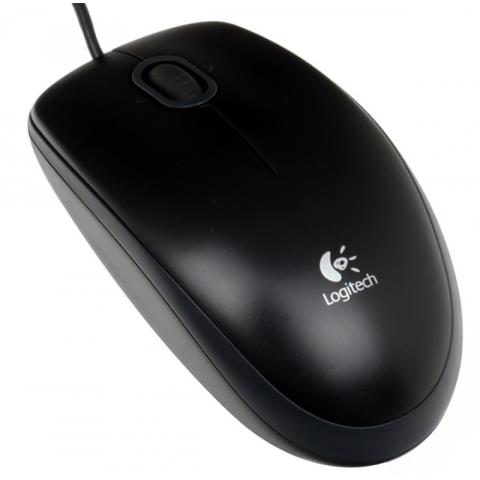 Мышь Logitech B100 черный 