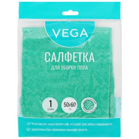 Тряпка для пола Vega 50х60 см микрофибра 320871