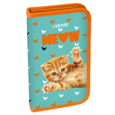 Пенал 1 секц. deVENTE 7011408 MEOW Пенал 1 секц. deVENTE 7011408 MEOW