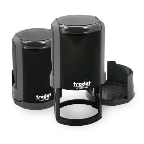 Оснастка для печатей d=42 Trodat PRINTY 4642 черная d=42 мм 167068